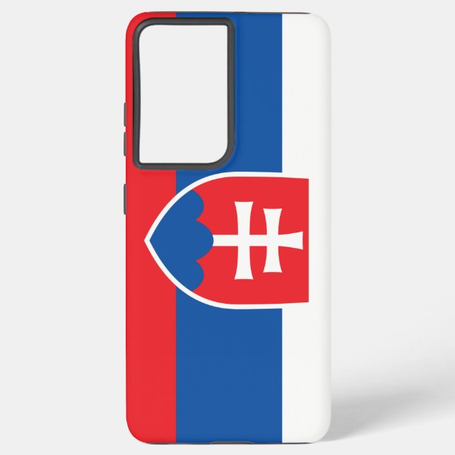 Samsung Galaxy S21 Ultra Case with Slovakia flag (Back)