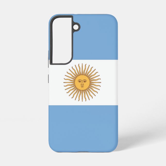 Samsung Galaxy S22 Case Flag of Argentina (Back)