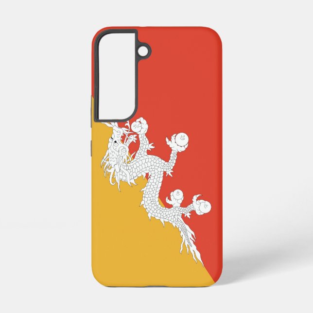 Samsung Galaxy S22 Case Flag of Bhutan (Back)
