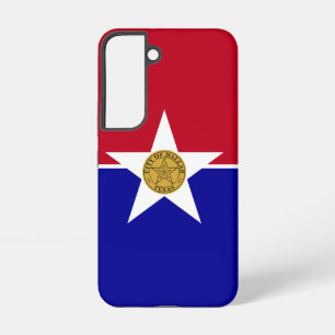 Samsung Galaxy S22 Case Flag of  Dallas, Texas