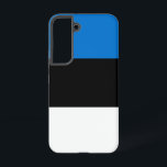 Samsung Galaxy S22 Case Flag of Estonia<br><div class="desc">Add a touch of Estonian pride to your mobile accessories with our exclusive Samsung Galaxy S22 case featuring the flag of Estonia! Crafted with meticulous attention to detail, this phone case is more than just protective gear; it’s a celebration of Estonia’s national identity and cultural heritage. The sleek design prominently...</div>
