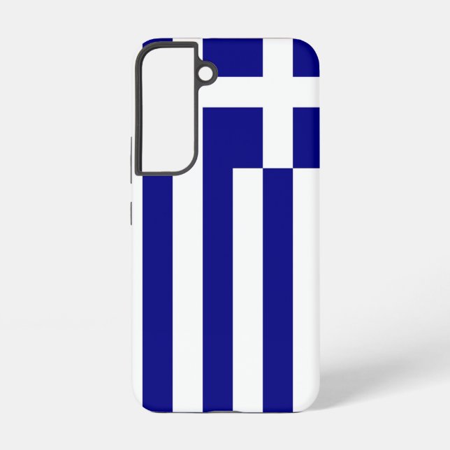 Samsung Galaxy S22 Case Flag of Greece (Back)
