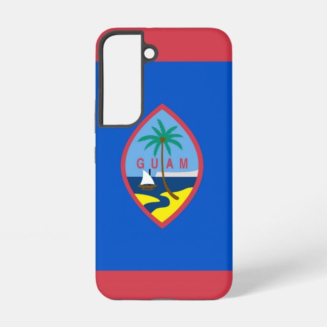 Samsung Galaxy S22 Case Flag of Guam (Back)