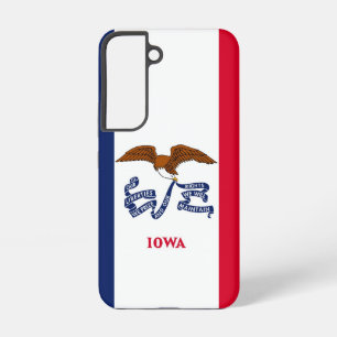 Samsung Galaxy S22 Case Flag of Iowa