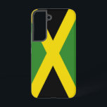 Samsung Galaxy S22 Case Flag of Jamaica<br><div class="desc">Add a vibrant touch of Jamaican pride to your Samsung Galaxy S22 with our exclusive cover featuring the flag of Jamaica! Crafted with meticulous attention to detail, this cover is more than just a protective accessory; it's a celebration of Jamaican culture and heritage. The bold design proudly showcases the iconic...</div>