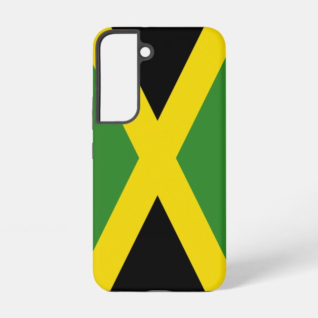 Samsung Galaxy S22 Case Flag of Jamaica (Back)