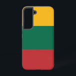 Samsung Galaxy S22 Case Flag of Lithuania<br><div class="desc">Protect your Samsung Galaxy S22 with pride using our exclusive case featuring the flag of Lithuania! Thoughtfully designed to combine durability with cultural expression, this phone case is more than just a protective shell—it’s a tribute to Lithuania’s national heritage. Featuring the bold and vivid colours of the Lithuanian flag, this...</div>