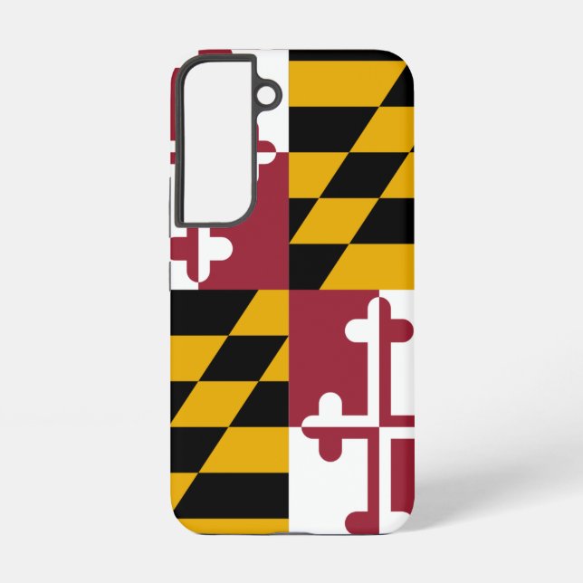 Samsung Galaxy S22 Case Flag of Maryland (Back)