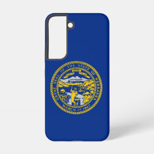 Samsung Galaxy S22 Case Flag of Nebraska