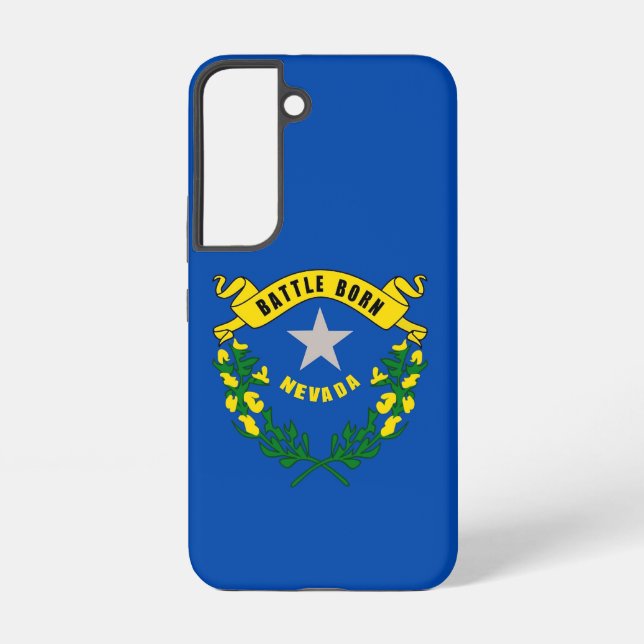 Samsung Galaxy S22 Case Flag of Nevada (Back)