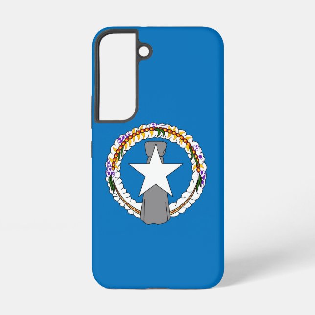 Samsung Galaxy S22 Case Flag of Northern Mariana (Back)