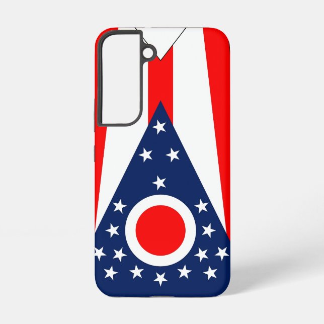 Samsung Galaxy S22 Case Flag of Ohio State (Back)