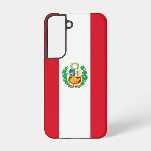 Samsung Galaxy S22 Case Flag of Peru (Back)