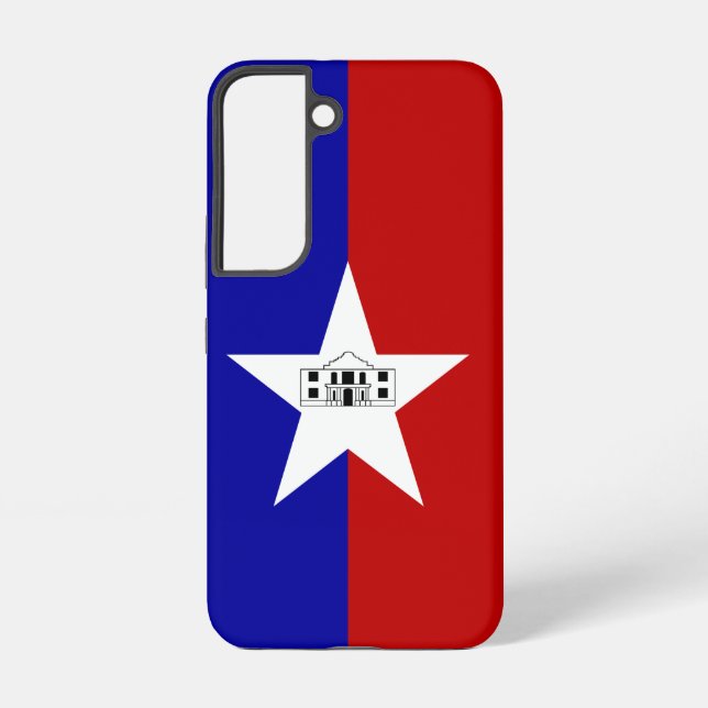 Samsung Galaxy S22 Case Flag of San Antonio (Back)