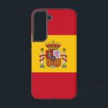 Samsung Galaxy S22 Case Flag of Spain<br><div class="desc">Introducing our Samsung Galaxy S22 cover featuring the flag of Spain, designed to blend protection with a celebration of Spanish heritage. Crafted with meticulous attention to detail, this cover proudly displays the bold red and yellow stripes of the Spanish flag, symbolising the nation's history, culture, and unity. Whether you're commuting,...</div>