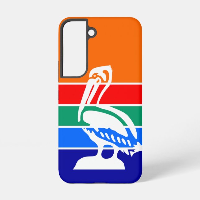 Samsung Galaxy S22 Case Flag of St. Petersburg (Back)