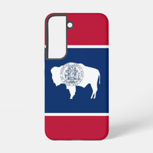 Samsung Galaxy S22 Case Flag of Wyoming