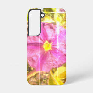 SAMSUNG GALAXY S22  Case PURPLE FLOWER STYLE 