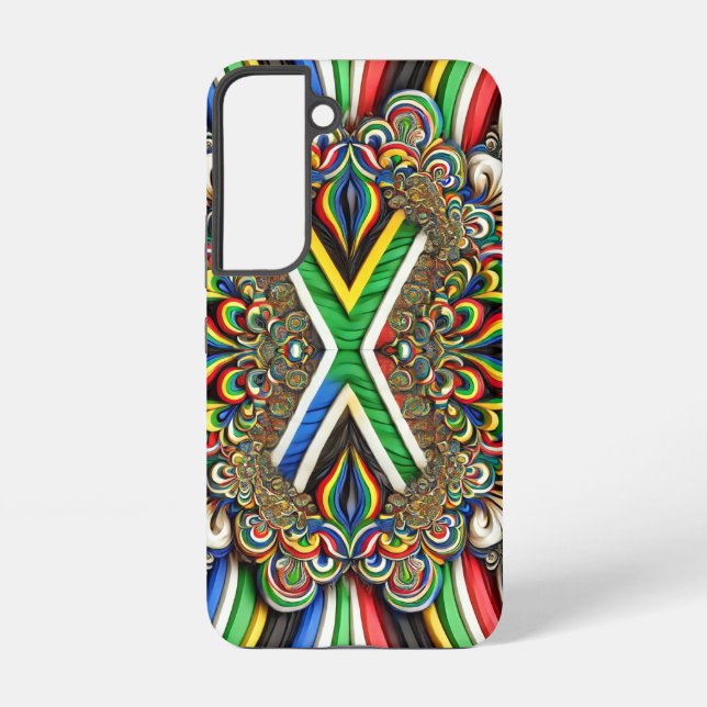 Samsung Galaxy S22 Case with South African Colours (Back)