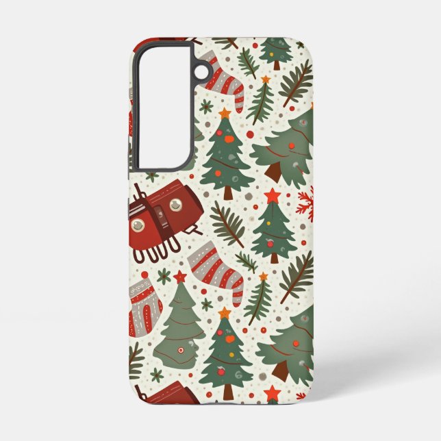 Samsung Galaxy S22 Christmas Case (Back)