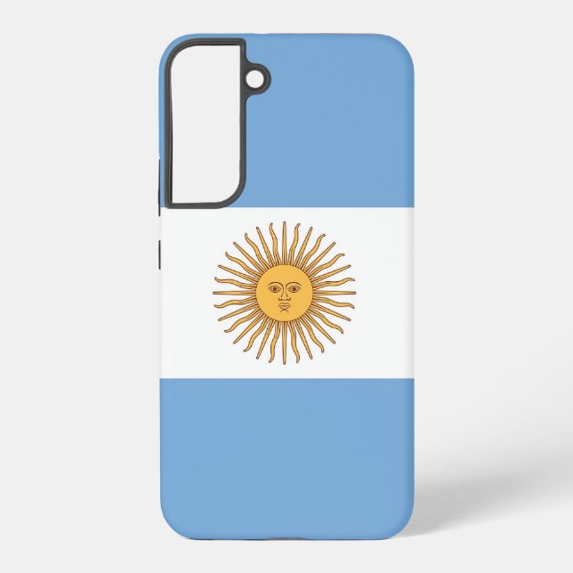 Samsung Galaxy S22 Plus Case Flag of Argentina (Back)