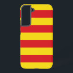 Samsung Galaxy S22 Plus Case Flag of Catalonia<br><div class="desc">Add a touch of Catalonian pride to your phone accessories with our exclusive Samsung Galaxy S22 Plus case featuring the flag of Catalonia, Spain! Crafted with meticulous attention to detail, this phone case is more than just a protective accessory—it’s a vibrant celebration of Catalonia’s cultural heritage and regional identity. The...</div>