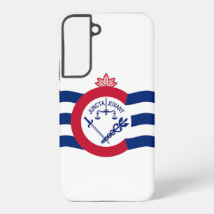 Samsung Galaxy S22 Plus Case Flag of Cincinnati