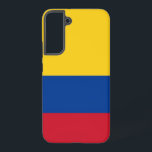 Samsung Galaxy S22 Plus Case Flag of Colombia<br><div class="desc">Enhance your Samsung Galaxy S22 Plus with our exclusive phone cover featuring the flag of Colombia! Crafted with meticulous attention to detail, this phone cover proudly showcases the vibrant design of the Colombian flag. The flag features three horizontal stripes—yellow, blue, and red—with the yellow stripe taking up half of the...</div>
