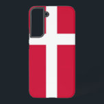Samsung Galaxy S22 Plus Case Flag of Denmark<br><div class="desc">Add a touch of Danish pride and elegance to your Samsung Galaxy S22 Plus with our exclusive phone cover featuring the flag of Denmark! Crafted with meticulous attention to detail, this phone cover proudly displays the iconic design of the Danish flag, featuring a red background with a white Scandinavian cross....</div>