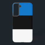 Samsung Galaxy S22 Plus Case Flag of Estonia<br><div class="desc">Show off your national pride while protecting your device with this Samsung Galaxy S22 Plus Case featuring the striking flag of Estonia. The clean and bold design highlights the iconic Estonian tricolor—blue, black, and white—symbolising the country’s sky, soil, and the pursuit of freedom. Carefully aligned and perfectly displayed, the flag...</div>