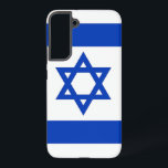 Samsung Galaxy S22 Plus Case Flag of Israel<br><div class="desc">Add a touch of Israeli pride to your Samsung Galaxy S22 Plus with our exclusive cover featuring the flag of Israel! Crafted with meticulous attention to detail, this cover is more than just a protective accessory; it's a celebration of Israeli heritage and cultural richness. The design proudly showcases the iconic...</div>