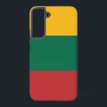 Samsung Galaxy S22 Plus Case Flag of Lithuania<br><div class="desc">Protect your Samsung Galaxy S22 Plus with style and national pride using our exclusive case featuring the flag of Lithuania! Meticulously designed to offer both durability and cultural expression, this phone case is more than just a protective cover—it’s a vibrant celebration of Lithuania’s identity. Displaying the bold and colourful Lithuanian...</div>