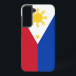 Samsung Galaxy S22 Plus Case Flag of Philippines<br><div class="desc">Showcase your heritage while protecting your device with this custom Samsung Galaxy S22 Plus case featuring the flag of the Philippines! This sleek and durable phone case is designed to celebrate Filipino pride with every detail. The vibrant design highlights the iconic elements of the Philippine flag—radiant sun, three golden stars,...</div>