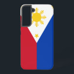Samsung Galaxy S22 Plus Case Flag of Philippines<br><div class="desc">Showcase your heritage while protecting your device with this custom Samsung Galaxy S22 Plus case featuring the flag of the Philippines! This sleek and durable phone case is designed to celebrate Filipino pride with every detail. The vibrant design highlights the iconic elements of the Philippine flag—radiant sun, three golden stars,...</div>