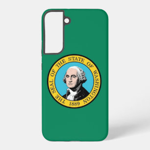 Samsung Galaxy S22 Plus Case Flag of Washington 
