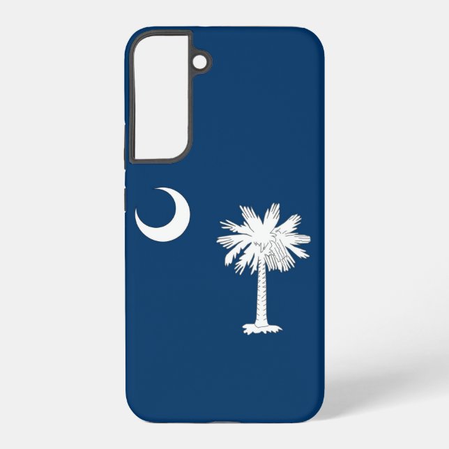 Samsung Galaxy S22 Plus Case Flag South Carolina (Back)