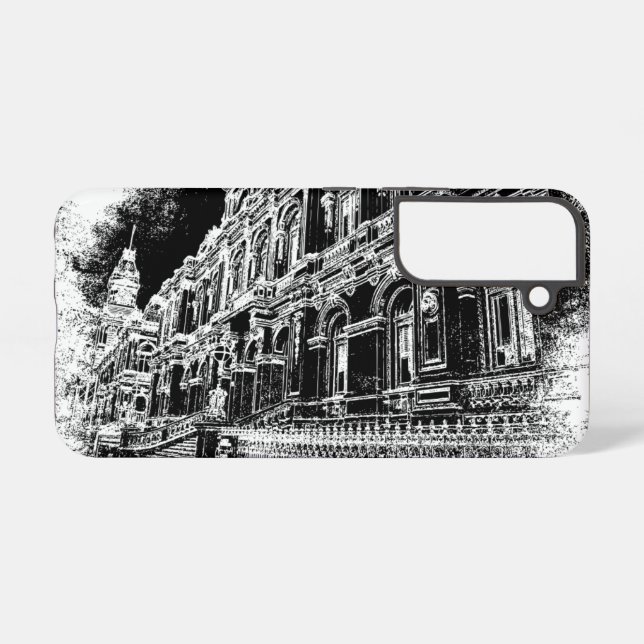 Samsung Galaxy S22 Tough Case, Glossy Case (Back Horizontal)