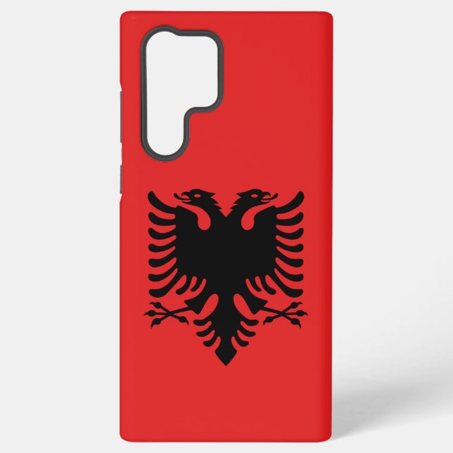 Samsung Galaxy S22 Ultra Case Flag of Albania (Back)