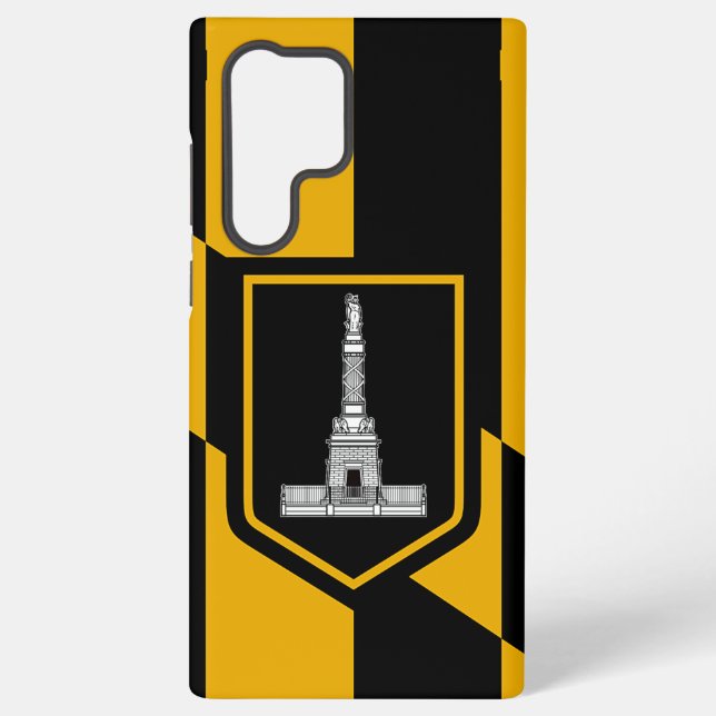 Samsung Galaxy S22 Ultra Case Flag of Baltimore (Back)