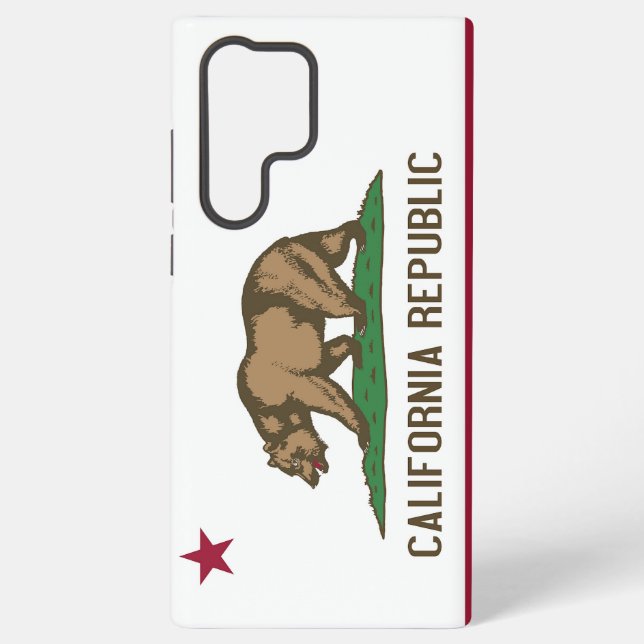 Samsung Galaxy S22 Ultra Case Flag of California (Back)