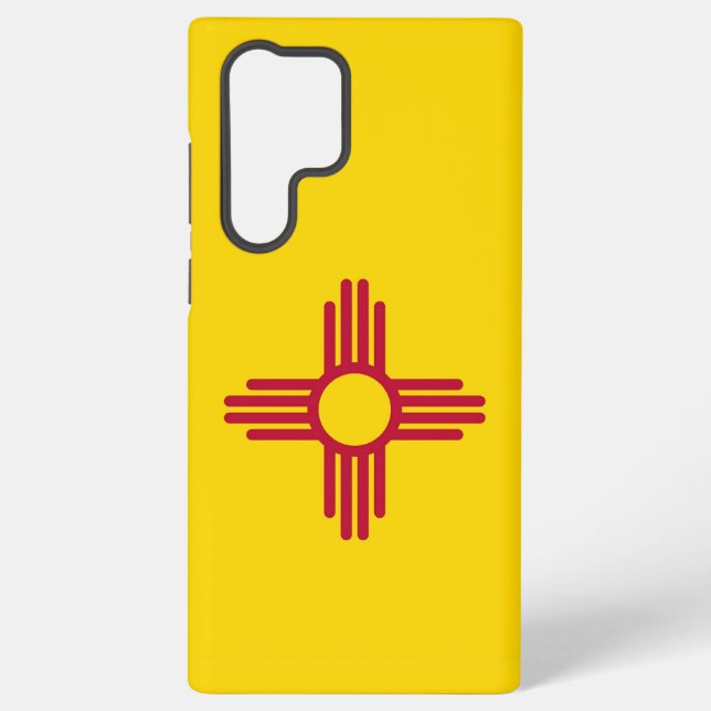 Samsung Galaxy S22 Ultra Case New Mexico flag (Back)
