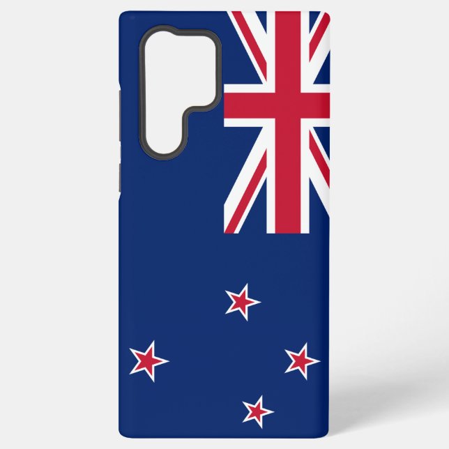 Samsung Galaxy S22 Ultra Case, New Zealand flag Samsung Galaxy S22 Ultra Case (Back)