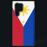 Samsung Galaxy S22 Ultra Case Philippines flag<br><div class="desc">Protect your device in patriotic style with this custom Samsung Galaxy S22 Ultra case featuring the flag of the Philippines! Designed to offer both protection and cultural pride, this sleek phone case proudly displays the vibrant elements of the Philippine flag—sun, stars, and bold colours—creating a striking and meaningful accessory. It’s...</div>