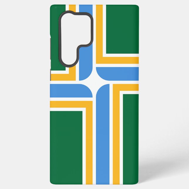 Samsung Galaxy S22 Ultra Case Portland flag (Back)