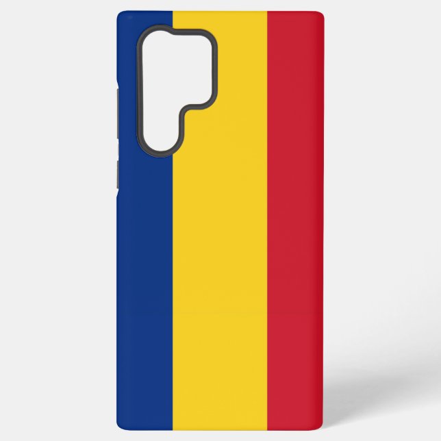 Samsung Galaxy S22 Ultra Case Romania flag (Back)