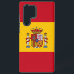 Samsung Galaxy S22 Ultra Case Spain flag<br><div class="desc">Introducing our Samsung Galaxy S22 Ultra cover featuring the flag of Spain, designed to blend protection with a celebration of Spanish heritage. Crafted with meticulous attention to detail, this cover proudly displays the bold red and yellow stripes of the Spanish flag, symbolising the nation's history, culture, and unity. Whether you're...</div>