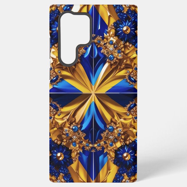 Samsung Galaxy S22 Ultra Case Sweden Colours (Back)