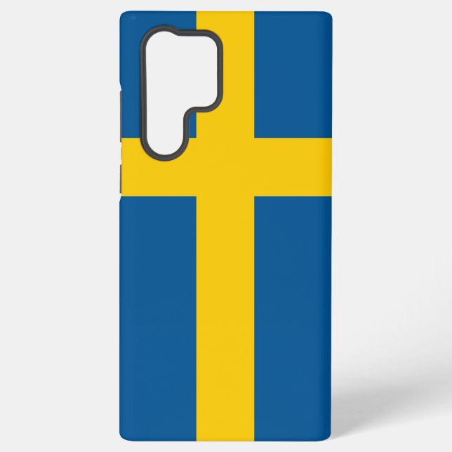 Samsung Galaxy S22 Ultra Case Sweden flag (Back)