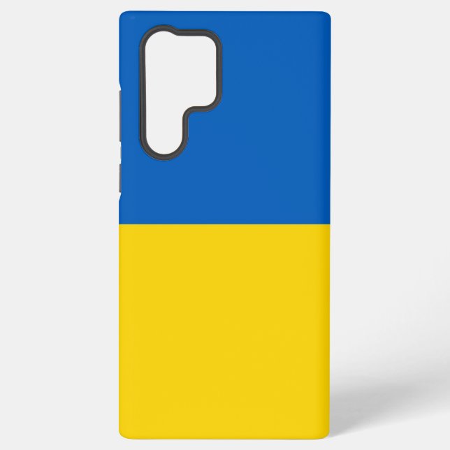 Samsung Galaxy S22 Ultra Case Ukraine flag (Back)