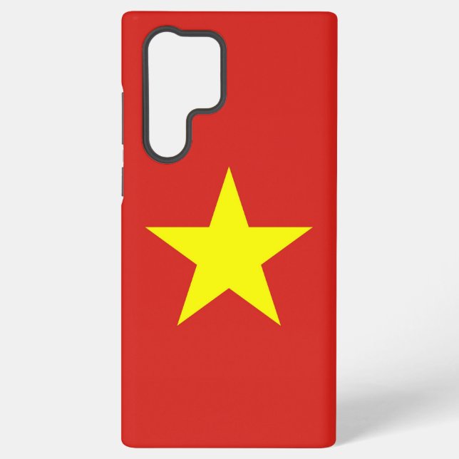 Samsung Galaxy S22 Ultra Case Vietnam flag (Back)